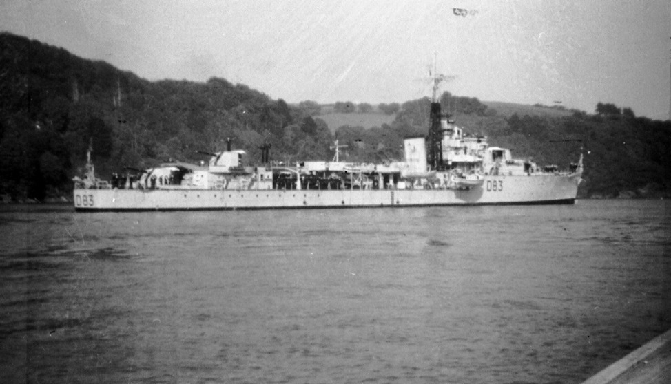 HMS Wizard at Dartmouth